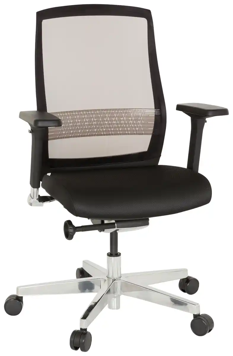 Bild 1 von Drehstuhl Fountaine Schwarz, Schwarz