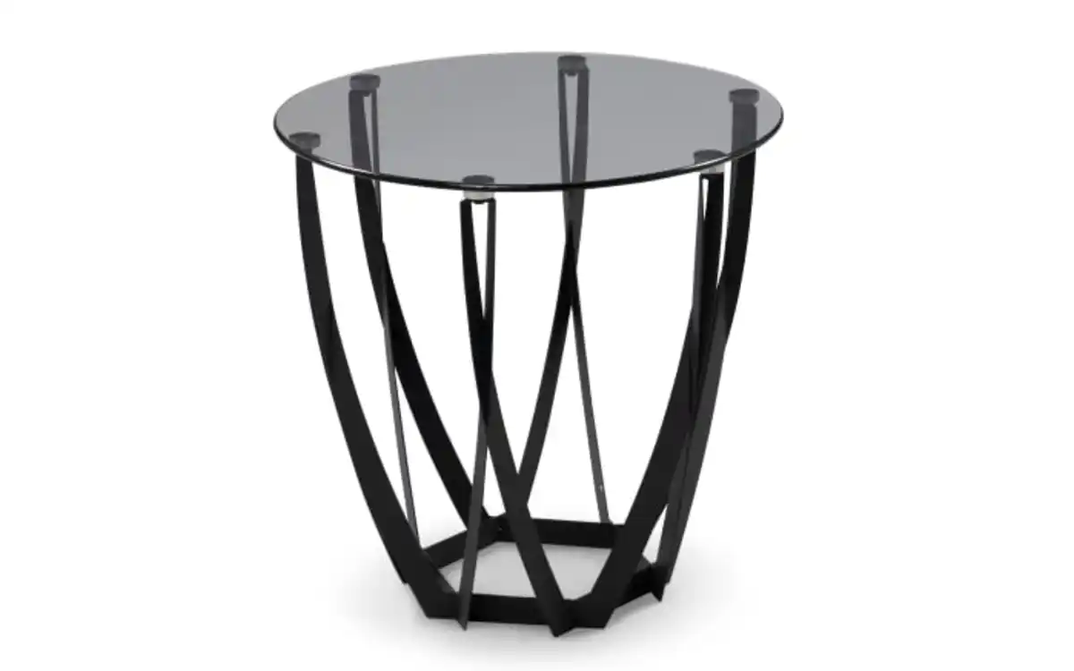 Bild 1 von Beistelltisch Maya 1, grau, schwarz