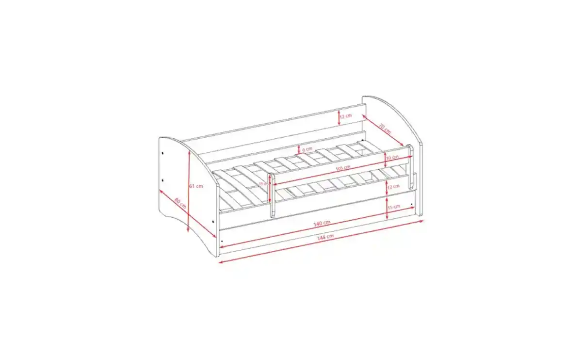 Bild 3 von Bett Waschbär
