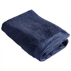 Bio:Vio Handtuch Bonita, Dunkelblau, Textil, Uni, 50x100 cm, Gots, saugfähig, hochwertige Qualität, schadstoffgeprüft, Badtextilien, Handtücher