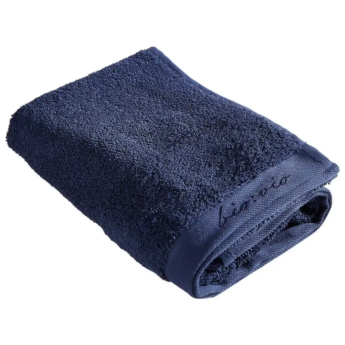 Bild 1 von Bio:Vio Handtuch Bonita, Dunkelblau, Textil, Uni, 50x100 cm, Gots, saugfähig, hochwertige Qualität, schadstoffgeprüft, Badtextilien, Handtücher