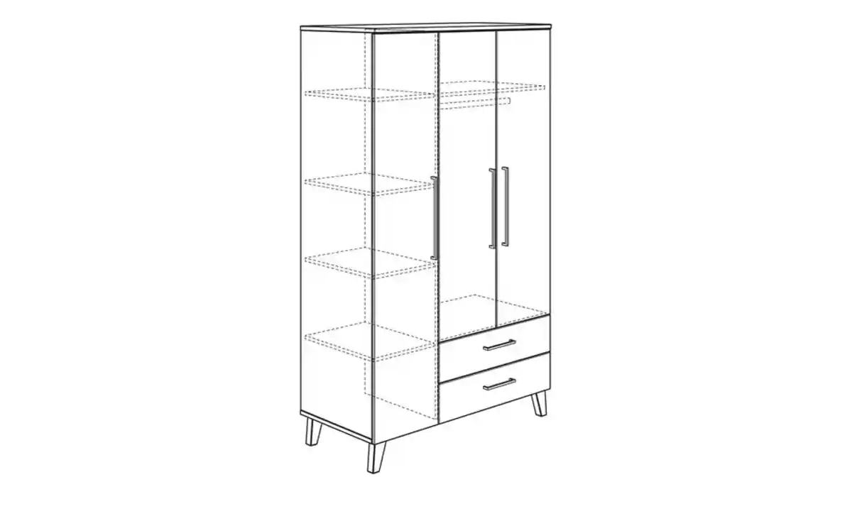 Bild 2 von PAIDI Kleiderschrank Oscar