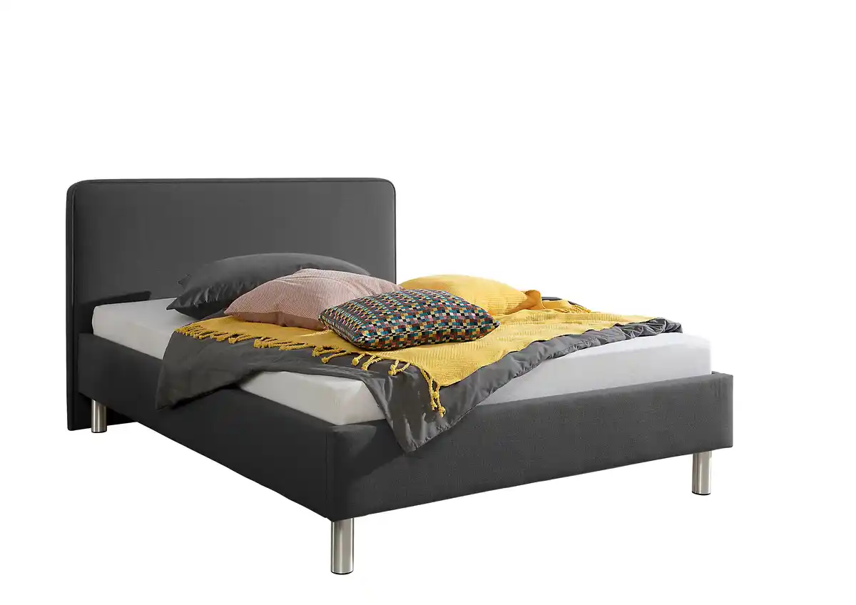 Bild 1 von Polsterbett Jone Anthrazit ca. 140x200 cm, Anthrazit
