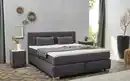 Bild 1 von Boxspringbett Romana Mix, dunkelgrau, 180 x 200 cm