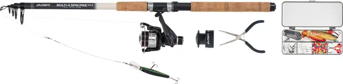 Bild 1 von CRIVIT® Spinnangel-Set »270-5«