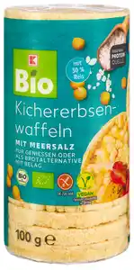 K-BIO Bio-Kichererbsenwaffeln, 100-g-Packg.