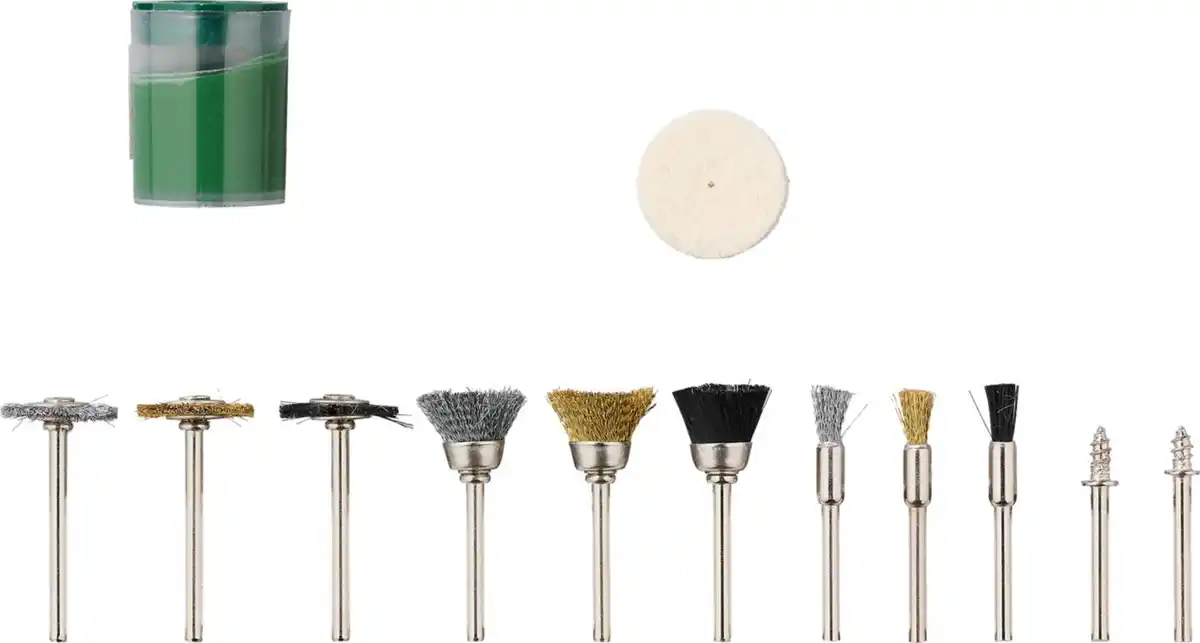 Bild 1 von PARKSIDE® Drahtbürsten-/Polier-Set, 32-teilig