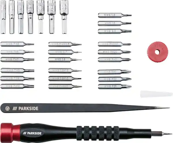 Bild 2 von PARKSIDE® Präzisions-Bit-Set, 32-teilig