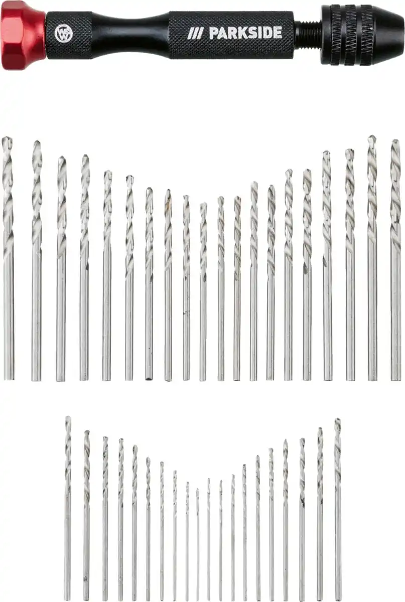 Bild 2 von PARKSIDE® Präzisions-Handbohrer-Set, 41-teilig