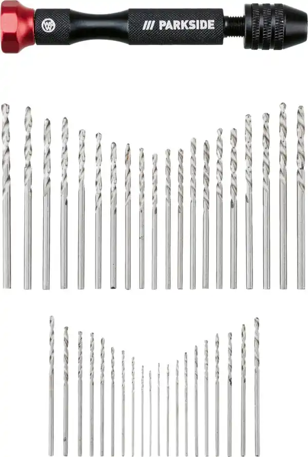 Bild 2 von PARKSIDE® Präzisions-Handbohrer-Set, 41-teilig