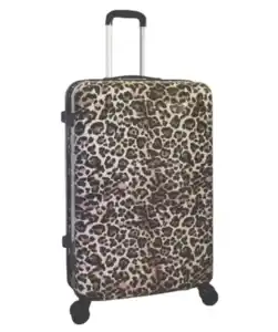 Hartschalenkoffer Leo, Leopardendruck