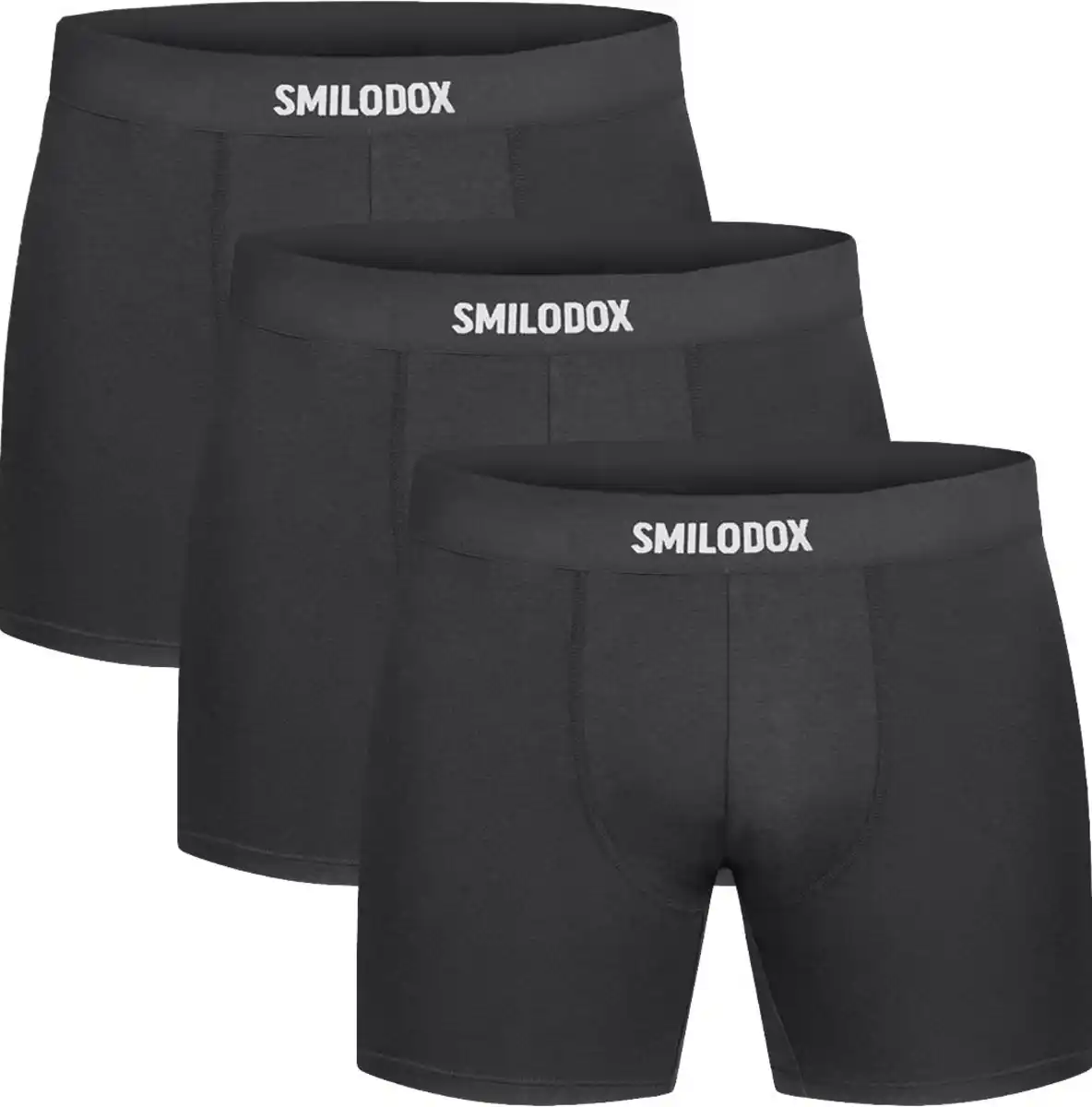 Bild 1 von SMILODOX Herren-Boxershorts, 3-St.-Packg.