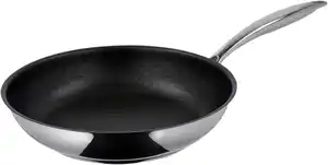 SILVERCREST® Premium-Edelstahlpfanne beschichtet