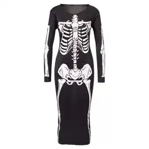 Damenkostüm "Skelett"
