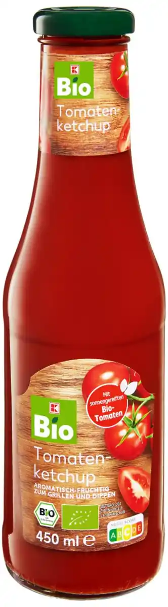 Bild 1 von K-BIO Bio-Tomatenketchup, 450-ml-Fl.