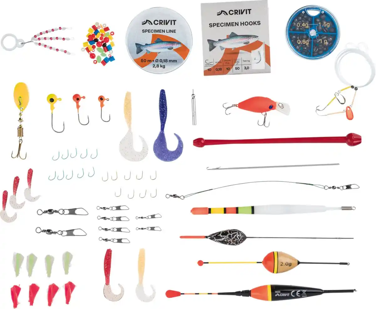 Bild 1 von CRIVIT® Raubfischbox »Forelle/Barsch«, 90-teilig