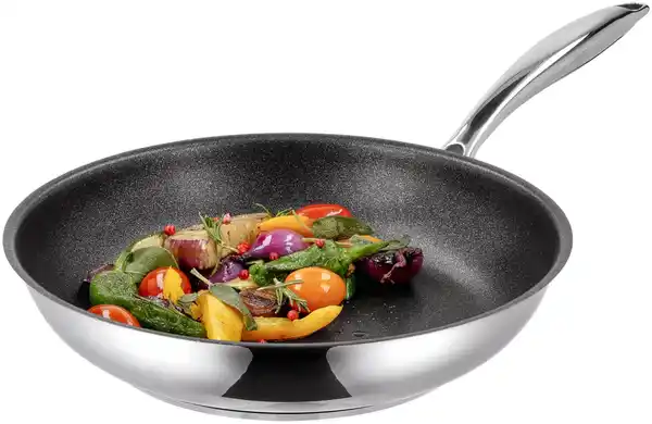 Bild 2 von SILVERCREST® Premium-Edelstahlpfanne beschichtet