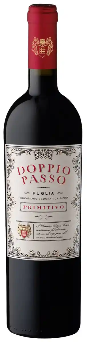 Bild 1 von DOPPIO PASSO Primitivo IGT, Grillo DOC oder Alkoholfrei, 0,75-l-Fl.