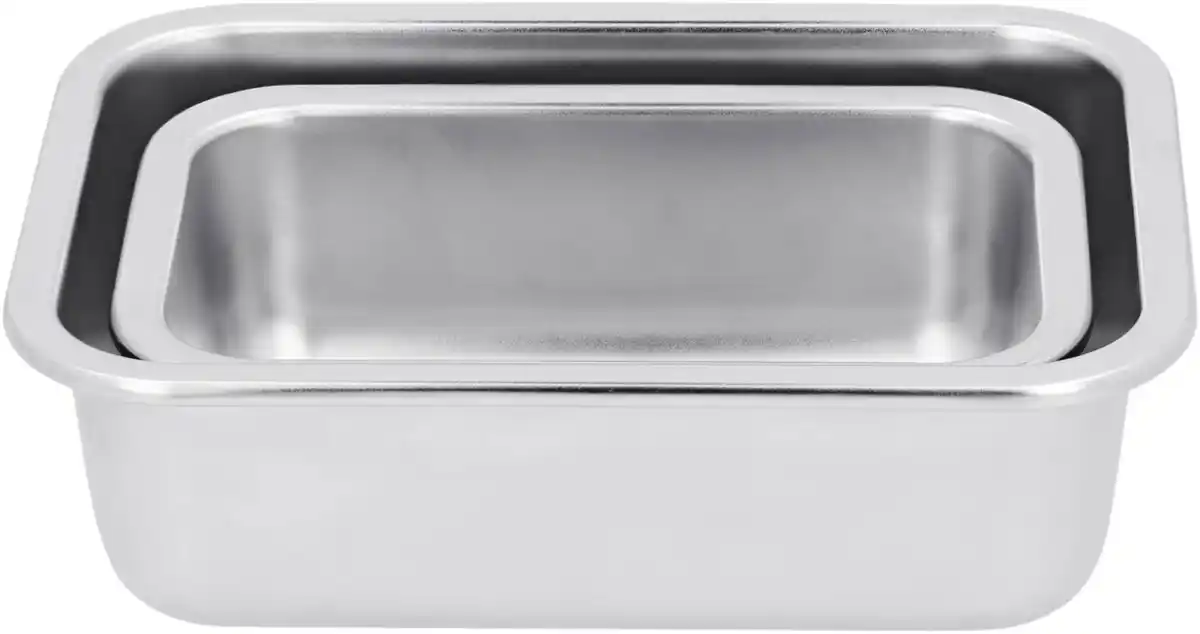 Bild 2 von SILVERCREST® Frischhaltedosen-Set Edelstahl, > 3 Jahre Garantie  2-teilig