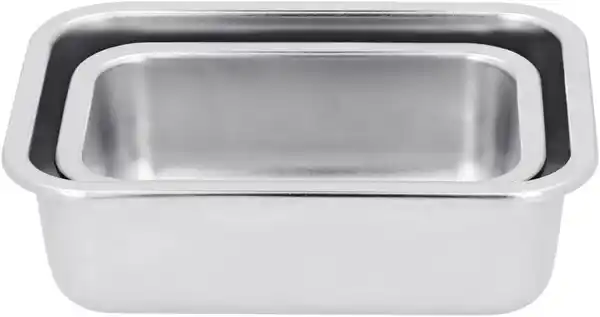 Bild 2 von SILVERCREST® Frischhaltedosen-Set Edelstahl, > 3 Jahre Garantie  2-teilig