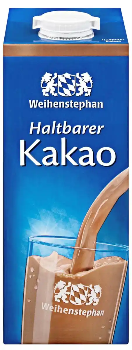 Bild 1 von WEIHENSTEPHAN Haltbarer od. frischer Kakao, 1-l-Packg.