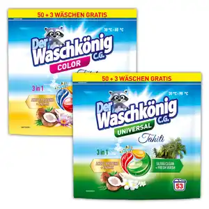 Der Waschkönig 3in1 Caps