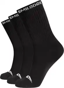 SMILODOX Tennis-Socken, 3 Paar