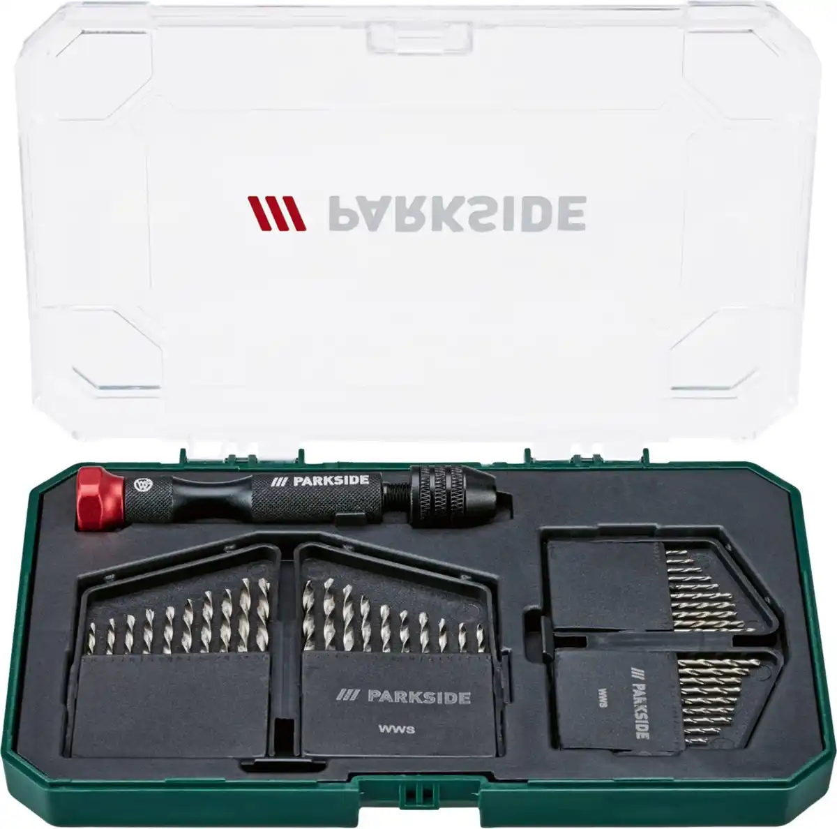 Bild 1 von PARKSIDE® Präzisions-Handbohrer-Set, 41-teilig
