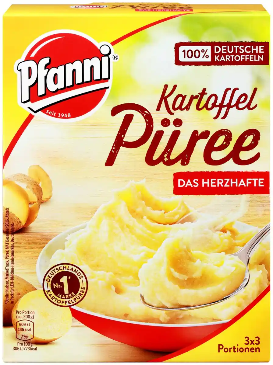 Bild 1 von PFANNI Kartoffelpüree, 240 - 283-g-Packg.