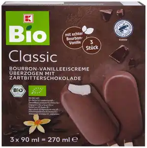 K-BIO Bio-Stieleis Classic, 3 St. = 270-ml-Packg.