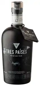 TRES PAÍSES Premium-Rum, 0,7-l-Fl.