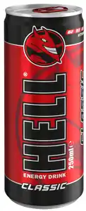 HELL Energy Drink, 0,25-l-Dose