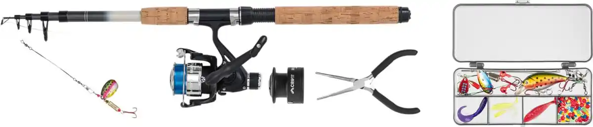 Bild 1 von CRIVIT® Spinnangel-Set »210-5«