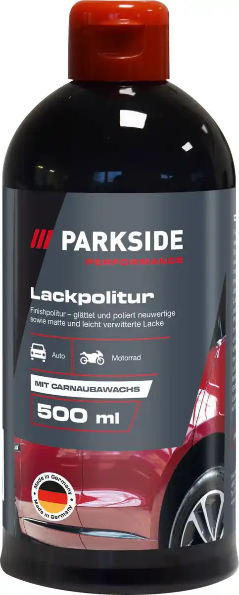 Bild 1 von PARKSIDE PERFORMANCE® Lackpolitur, 500-ml-Fl.