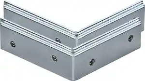 PARKSIDE® Winkel ca. 60 x 60 x 16 mm, 8-St.-Packg.