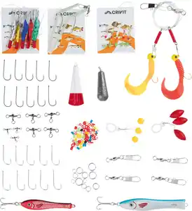 CRIVIT® Pilk- und Brandungsbox »Dorsch/Makrele«, 60-teilig