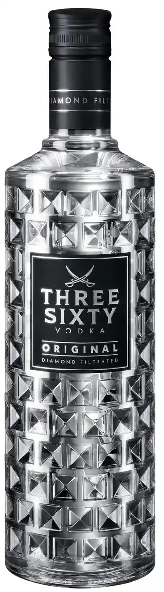 Bild 1 von THREE SIXTY Vodka, 0,7-l-Fl.