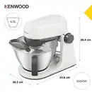 Bild 3 von KENWOOD Küchenmaschine »KHC30.000WH«