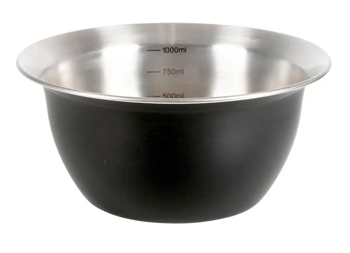 Bild 1 von Edelstahl-Schüssel Mess-Skala auf der Innenseite