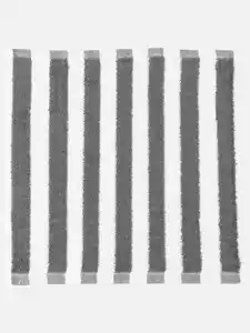 Gesichtshandtuch aus Baumwolle 30x30cm Grau