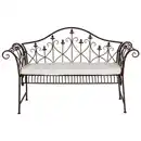 Bild 1 von Sitzauflage für Metall-Gartenbank Elfenbein