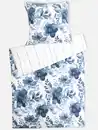 Bild 1 von Satinbettwäsche "Aqua blue" 155x220cm Blau