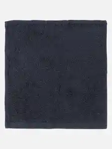 Gesichtshandtuch aus Baumwolle 30x30cm Blau