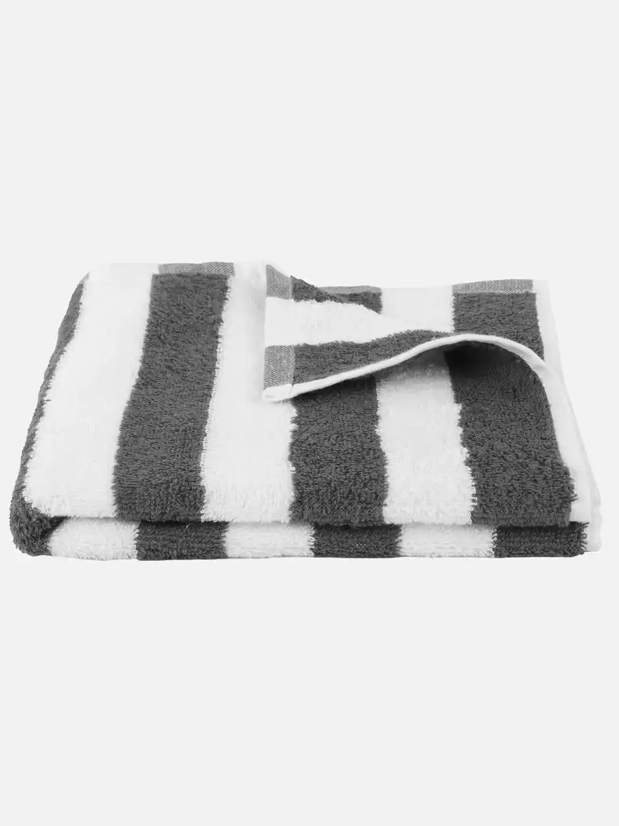 Bild 1 von Duschtuch mit Streifen, 70x130cm Grau
