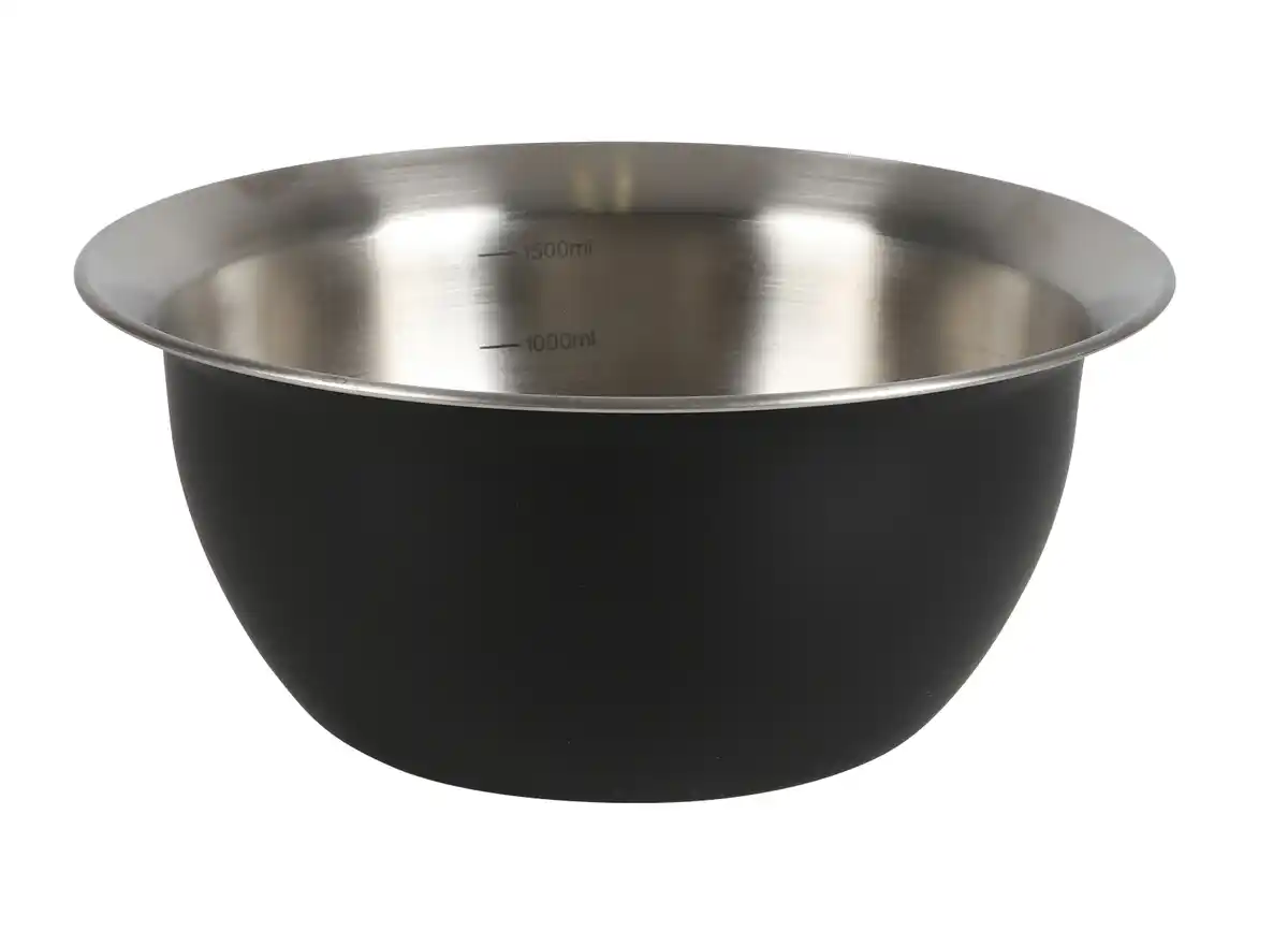 Bild 1 von Edelstahl-Schüssel Mess-Skala auf der Innenseite