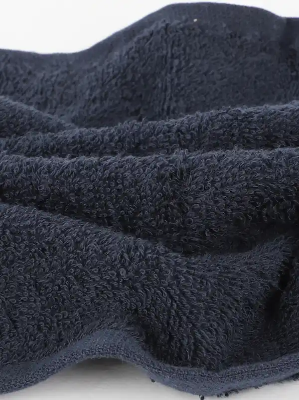 Bild 3 von Gesichtshandtuch aus Baumwolle 30x30cm Blau