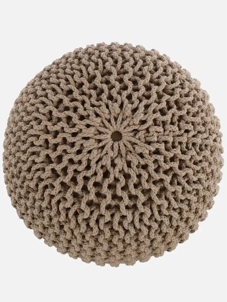 Bild 2 von Pouf Sitzkissen, 50x50cm Beige