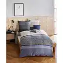 Bild 1 von Biberbettwäsche Valencia, 155x220cm Blau