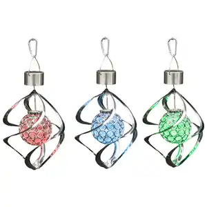 Solar-LED-Windspiel mit Farbwechsel