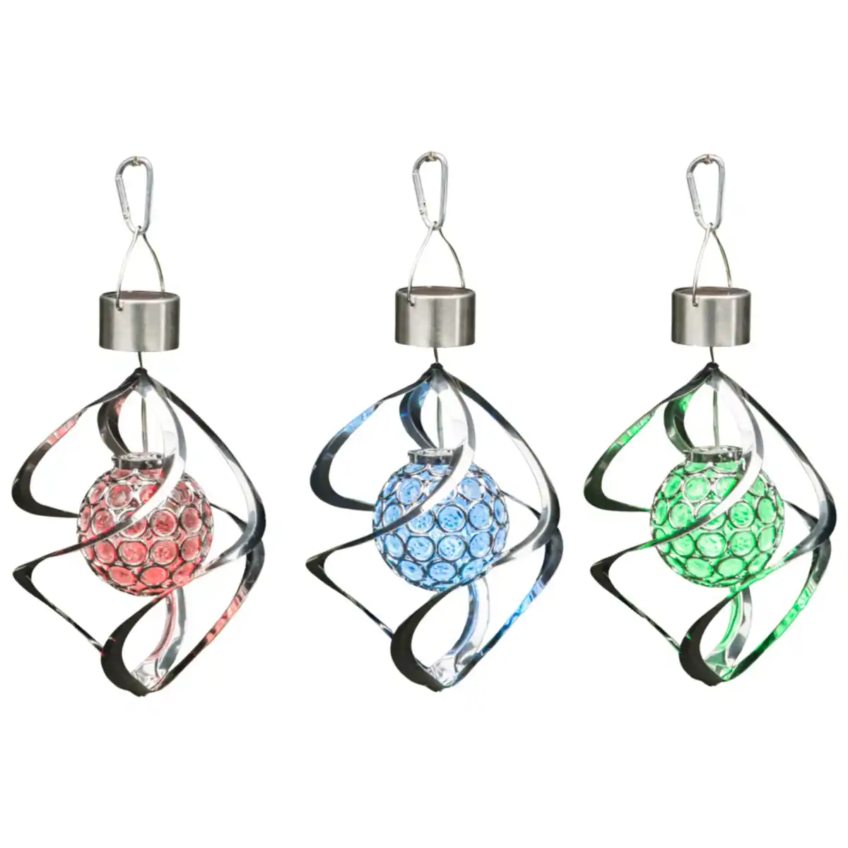 Bild 1 von Solar-LED-Windspiel mit Farbwechsel